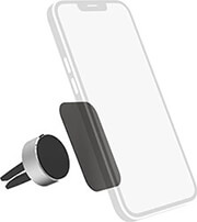 hama 201516 magnet alu car mobile phone holder for grating 360 degree rotation universal photo