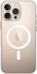 apple iphone 16 pro max clear case with magsafe transparent ma7f4 photo