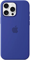 apple iphone 16 pro max silicone case with magsafe ultramarine myyy3 photo