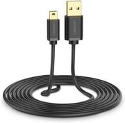ugreen us132 usb a to mini usb cable 12w 24a 1m black photo ugreen us132 usb a to mini usb cable 12w 24a 1m black photo
