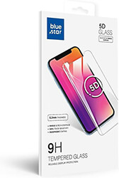 blue star tempered glass for apple iphone 15 pro max 5d full cover black photo