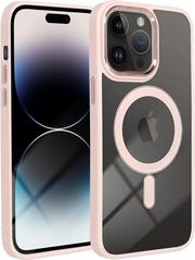 color edge mag cover case magsafe for iphone 16 plus pink photo