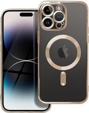 electro mag cover case magsafe for iphone 16 plus gold photo