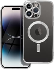 electro mag cover case magsafe for iphone 16 plus silver photo