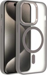 matte mag cover case magsafe for iphone 16 pro titanium photo