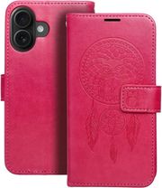 mezzo book case for iphone 16 plus mandala magenta photo