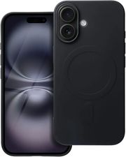 silicone mag cover big hole case magsafe for iphone 16 plus black photo