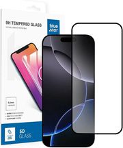 blue star tempered glass forapple iphone 16 pro 5d full cover black photo