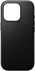 nomad modern leather case black for iphone 16 pro photo