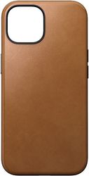 nomad modern leather case english tan for iphone 15 photo