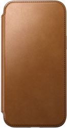nomad modern leather folio english tan for iphone 15 pro max photo