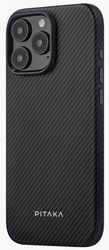 pitaka magez case pro 4 black grey twill for iphone 16 pro max photo