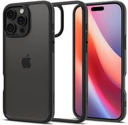 spigen crystal hybrid matte black for iphone 16 pro max photo