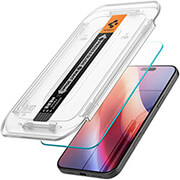 spigen glass tr ez fit 2 pack transparency for iphone 16 pro max photo