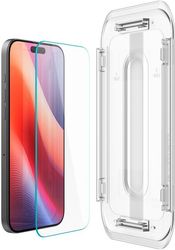 spigen glass tr ez fit hd 1 pack transparency for iphone 16 pro max photo
