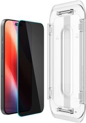 spigen glass tr ez fit hd privacy 1 pack transparency for iphone 16 pro max photo