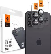 spigen glass tr ez fit optik pro 2 pack black for iphone 16 plus photo spigen glass tr ez fit optik pro 2 pack black for iphone 16 plus photo