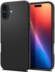 spigen liquid air matte black for iphone 16 plus photo
