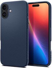 spigen liquid air navy blue for iphone 16 plus photo