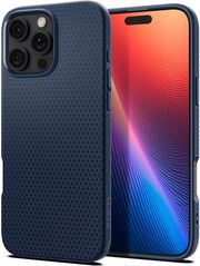spigen liquid air navy blue for iphone 16 pro photo