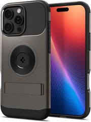 spigen slim armor magsafe gunmetal for iphone 16 pro photo