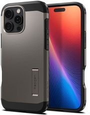 spigen tough armor magsafe gunmetal for iphone 16 pro photo