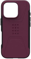 uag civilian magsafe bordeaux for iphone 16 pro photo