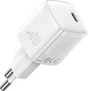 baseus cube pro usb type c fast charger 30w white