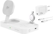 4smarts charging station trident qi2 mfi fast charger apple watch white photo