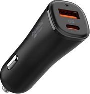 spigen arcstation essential 48w car charger black photo