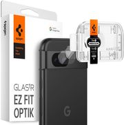 spigen glass tr ez fit optik 2 pack crystal clear for google pixel 8a photo