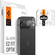 spigen glass tr ez fit optik 2 pack crystal clear for google pixel 9 photo