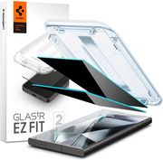 spigen glass tr ez fit privacy 2 pack for samsung galaxy s24 ultra photo