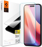 spigen glass tr slim hd 1 pack transparency for iphone 16 15 photo