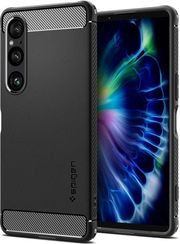 spigen rugged armor matte black for sony xperia 1 vi photo
