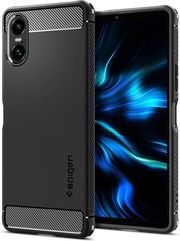 spigen rugged armor matte black for sony xperia 10 vi photo spigen rugged armor matte black for sony xperia 10 vi photo