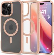 spigen ultra hybrid magsafe frost rose titanium for iphone 16 pro photo