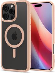 spigen ultra hybrid magsafe rose titanium for iphone 16 pro photo