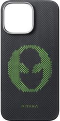 pitaka x aries tactile woven case alien for iphone 16 pro photo