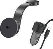 4smarts car wireless charging qi2 set grey photo 4smarts car wireless charging qi2 set grey photo