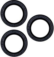 set of lens glasses for iphone 12 pro 61 black glitter 3 pcs photo