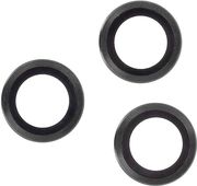 set of lens glasses for iphone 14 14 plus black frame 2 pcs photo