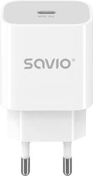 savio la 09 wall usb charger white 20w photo savio la 09 wall usb charger white 20w photo