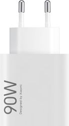 xiaomi mdy 15 ek wall charger 90w 61a usb a white bulk