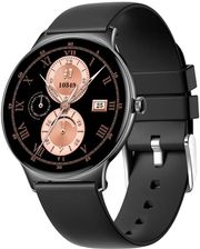 colmi smartwatch v89 143 amoled black silicone strap