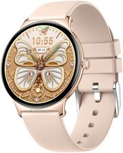 colmi smartwatch v89 143 amoled gold silicone strap