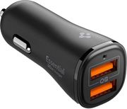 spigen essential 30w car charger ev302 black photo
