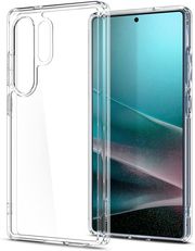 spigen ultra hybrid crystal clear for samsung galaxy s25 ultra photo