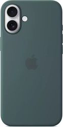 silicone case with magsafe for apple iphone 16 plus lake green myyh3 photo