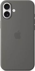 silicone case with magsafe for apple iphone 16 plus stone gray myyc3 photo